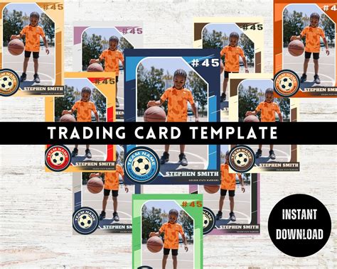 Image result for Basketball Trading Card Template