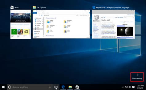 Image result for Task View New Desktop Shortcut