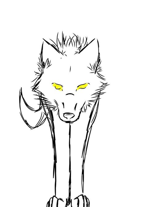 Image result for Simple Wolf Drawing