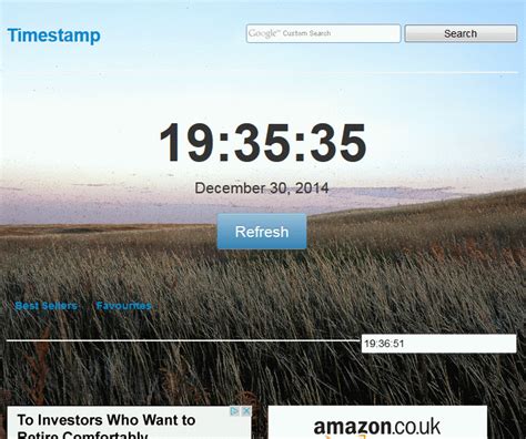 Image result for Timestamp Web