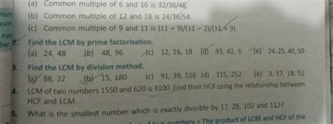 Image result for LCM Using Prime Factroization