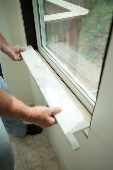 Image result for Installing PVC Window Sill