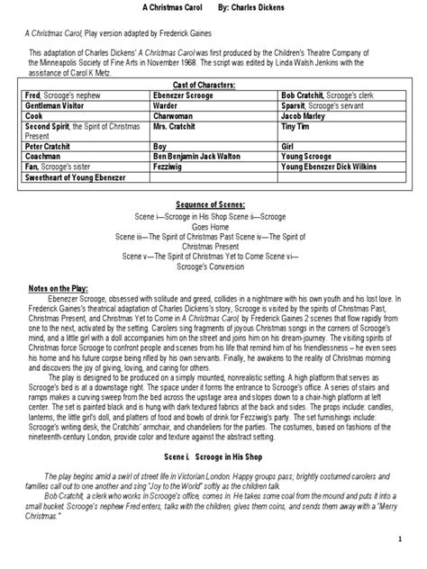 Christmas Carol Script に対する画像結果