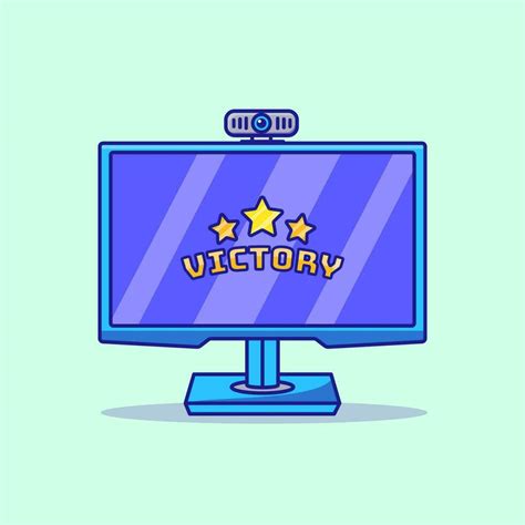 Image result for Computer Game Monitor Vector