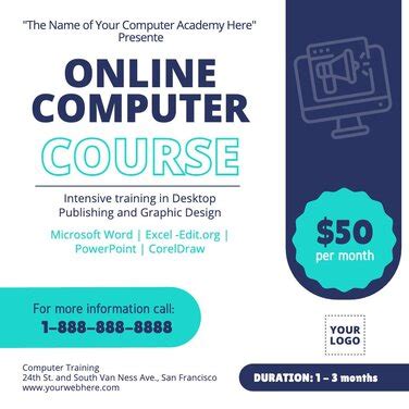 Image result for Basic Computer Course Poster