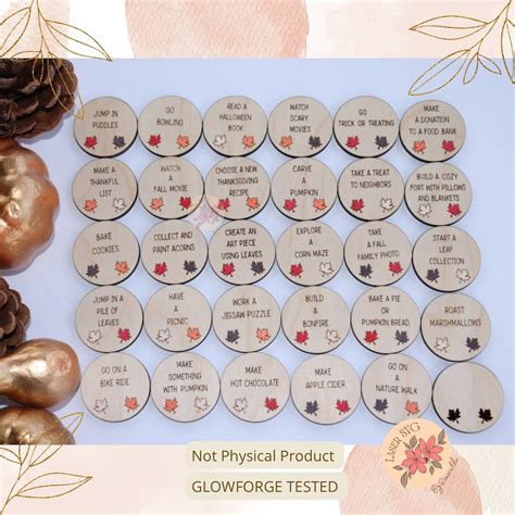 Toradh íomhá ar Glowforge Fall Projects