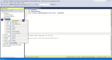 Image result for Rename Database SQL