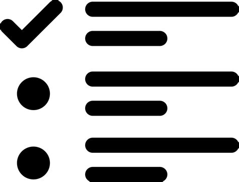 Image result for Checklist Symbol Vector