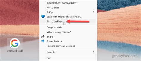 Image result for How to Pin Gmail to My Taskbar