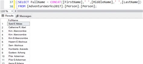 Image result for SQL Concatenate Columns