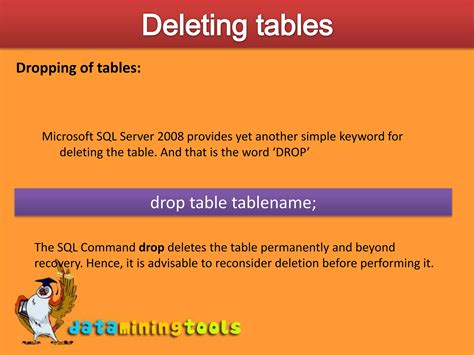 Delete Correctly SQL Server に対する画像結果