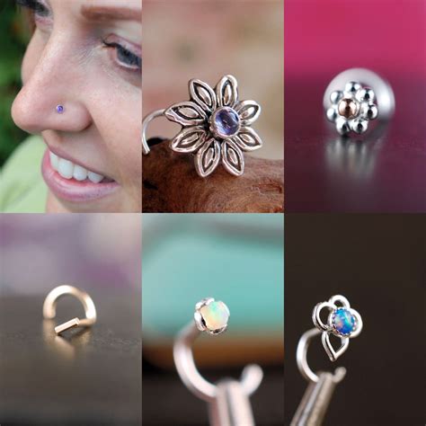 Image result for Button Nose Studs