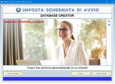 Toradh íomhá ar Database Creation Software