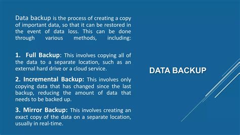 Image result for Backup and Recovery Process Steps