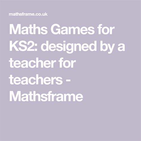 Image result for Maths Games KS2