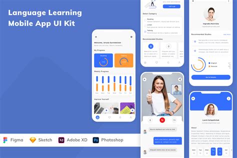 Image result for Language Learning Information UI