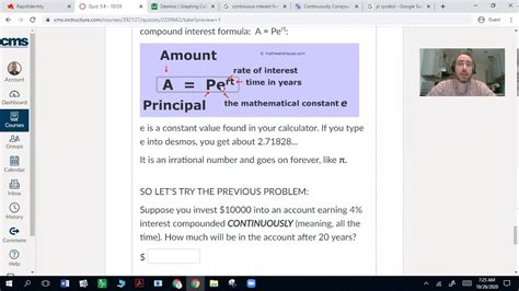 Image result for Compounded Continuously