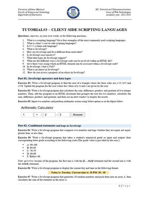 Afbeeldingsresultaten voor Client-Side Scripting Language Syllabus