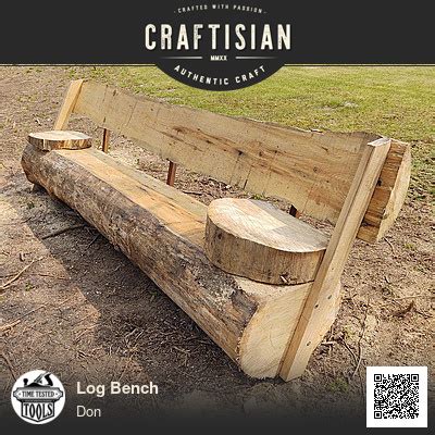 Image result for Building Log Bench