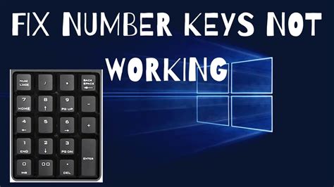 Image result for Number Keys Not Working Windows 1.0
