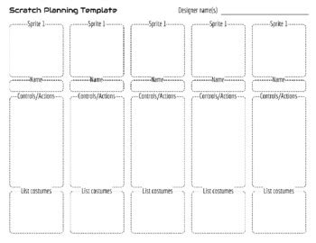 Work Ideas Scratch Template に対する画像結果