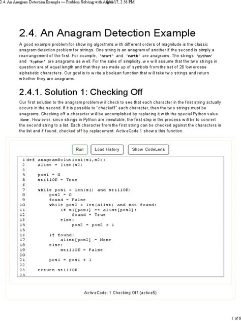 Image result for Design Algorithm for Anagram Detection