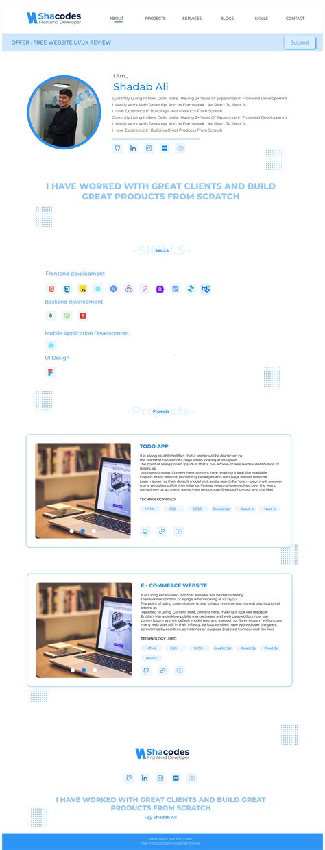 Image result for Front End Developer Profile