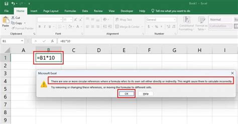 Image result for Check Circular Reference Excel