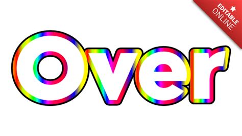 Image result for Over Line Text