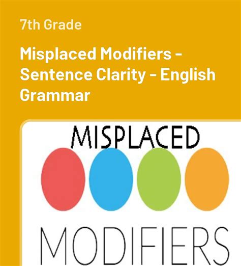 Image result for Misplaced Modifier in Writing
