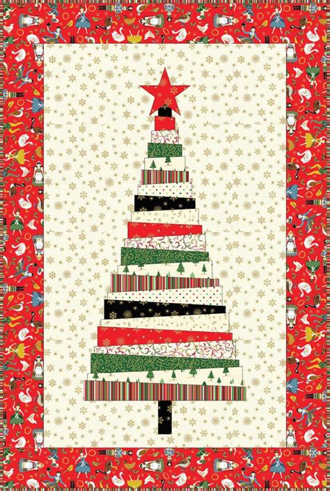 Toradh íomhá ar Tall Short Christmas Tree Quilt Pattern