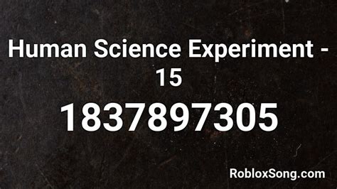 Human Roblox Song ID に対する画像結果