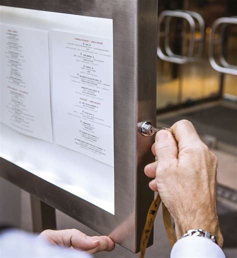 Image result for Menu Display Case