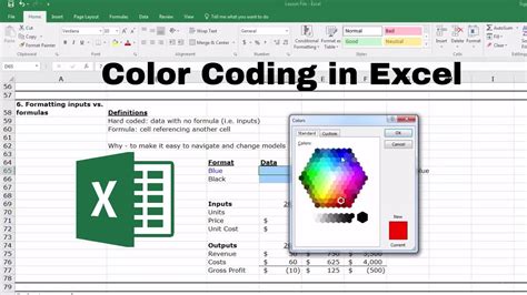 Image result for Excel Color Values