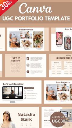UGC Portfolio Template に対する画像結果