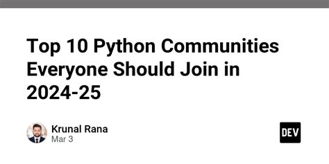 Image result for Python Community Cover Photo