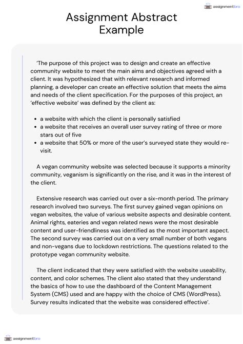 Image result for Example of an Abstract Paragraph