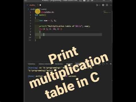 Image result for Multiplication Table of C Plus Plus