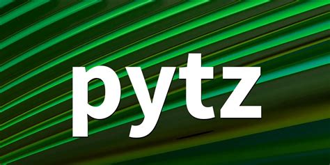 Afbeeldingsresultaten voor Pytz Logo Python