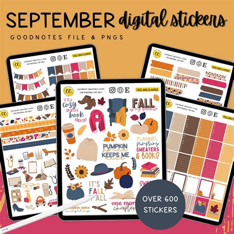 Image result for September Fall Stickers