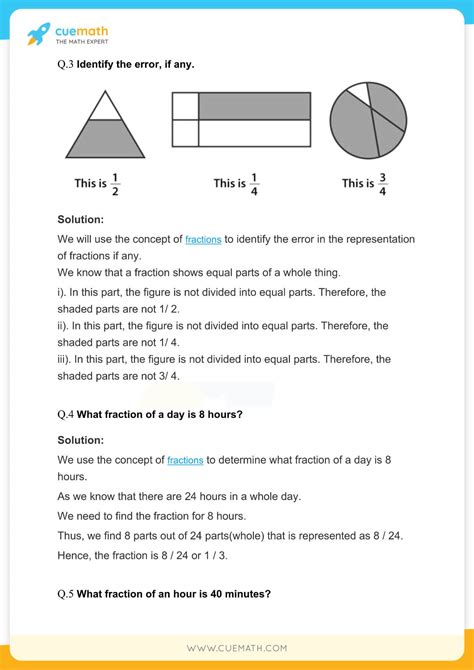 Afbeeldingsresultaten voor Maths Class 6 Fractions