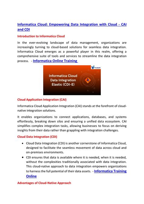 Image result for Informatica CDI Data-Integration