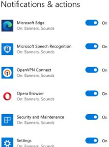 Image result for Action Center Tray Icon Windows 1.0