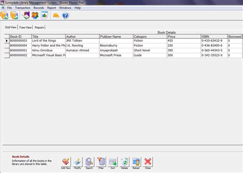 Library Management System in MS Access に対する画像結果