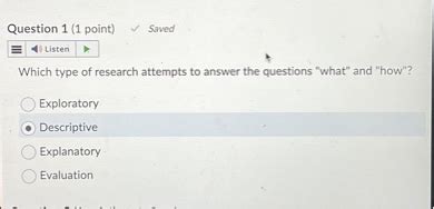 Image result for Descriptive Exploratory Type of Questions