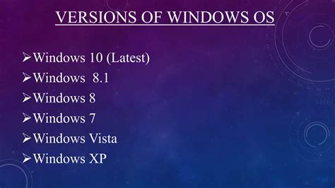 Image result for Types of Operating Systems in Slide Image Form