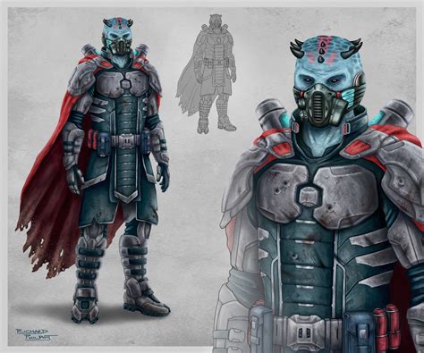 Résultat d’images pour Alien Soldier Concept Art