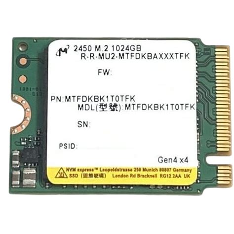 Toradh íomhá ar Rog Ally 2242 SSD