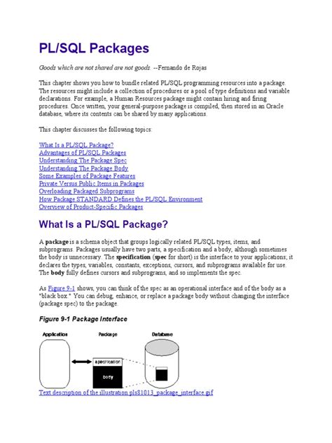 Image result for PL SQL Packages Tutorial