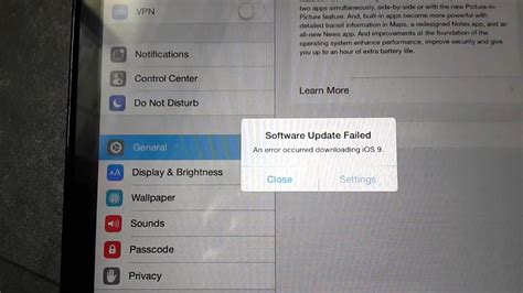 Image result for iOS Error Message